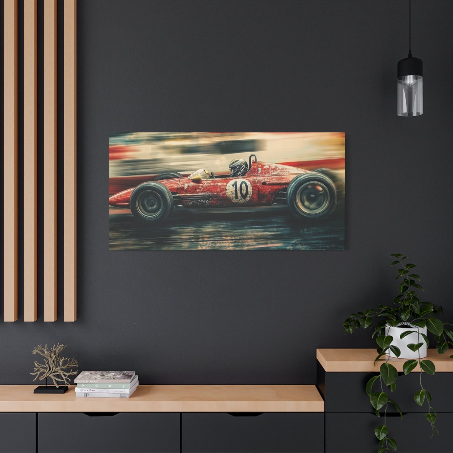 Racing Legends Vintage Speed Canvas Art