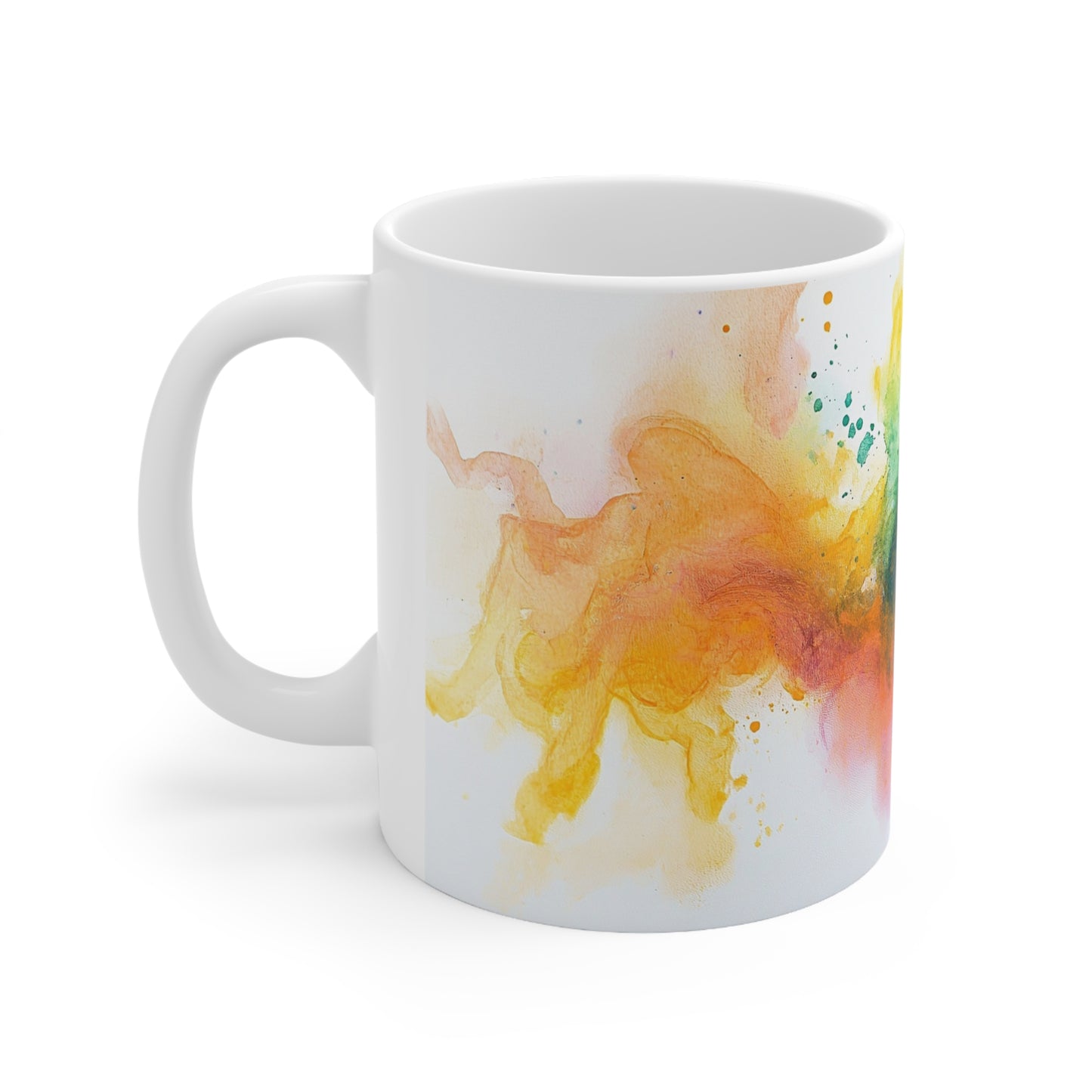 Splash of Colour Abstract Art Mug