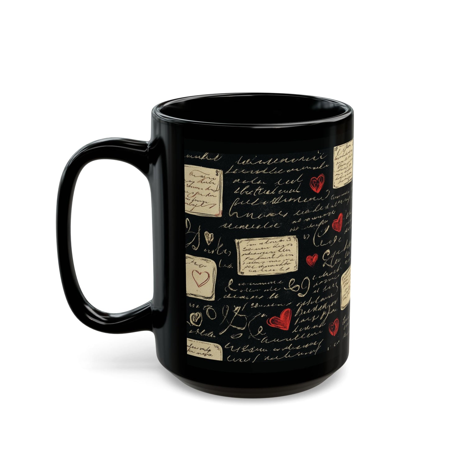 Vintage Love Letters Mug