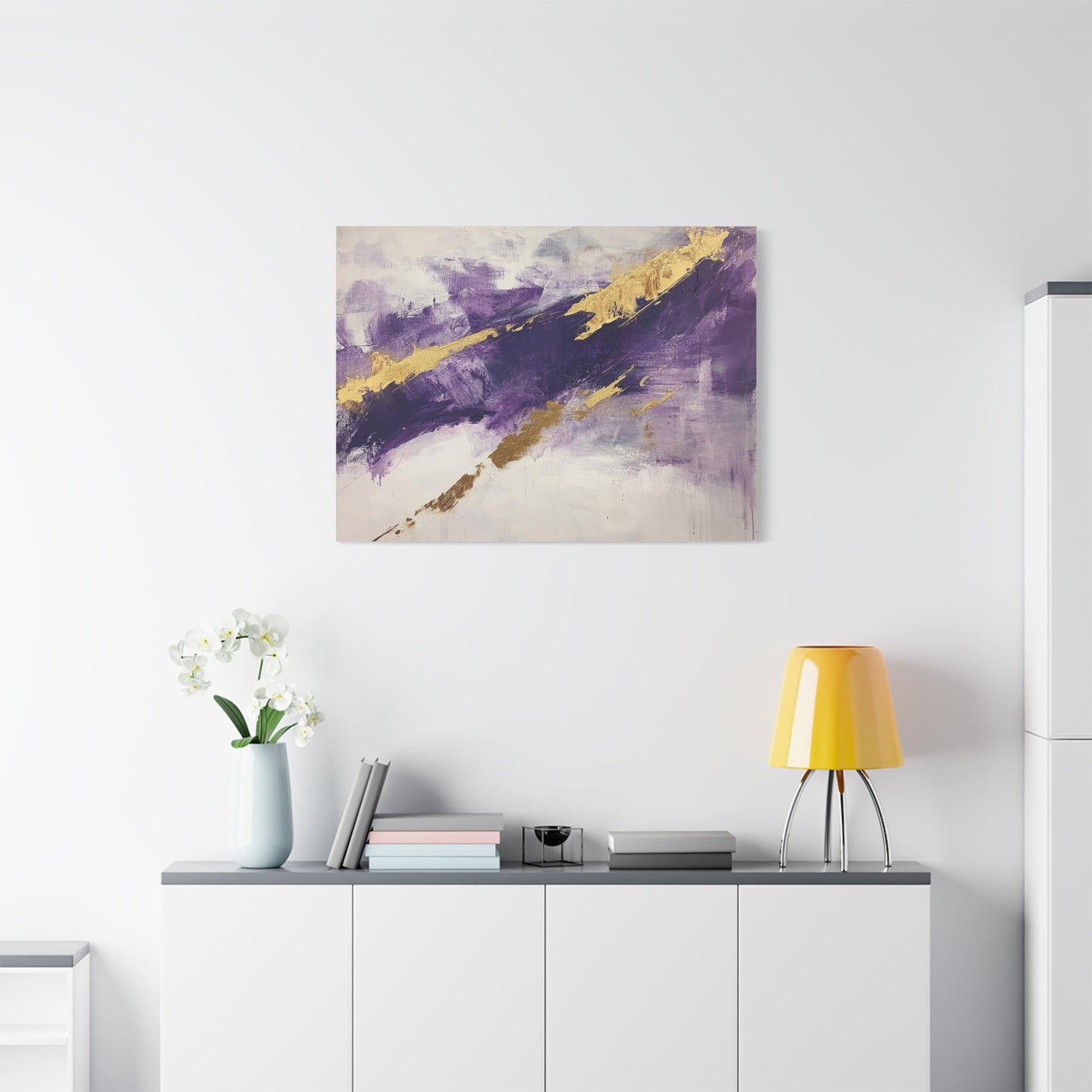 Ethereal Fusion  Abstract Canvas Art