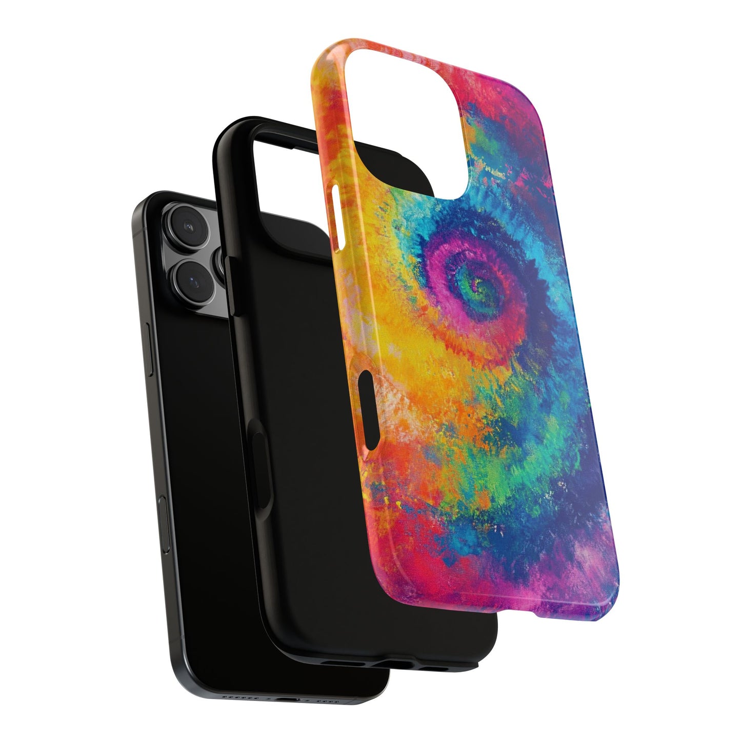 Psychedelic Tie-Dye Swirl Tough Phone Case