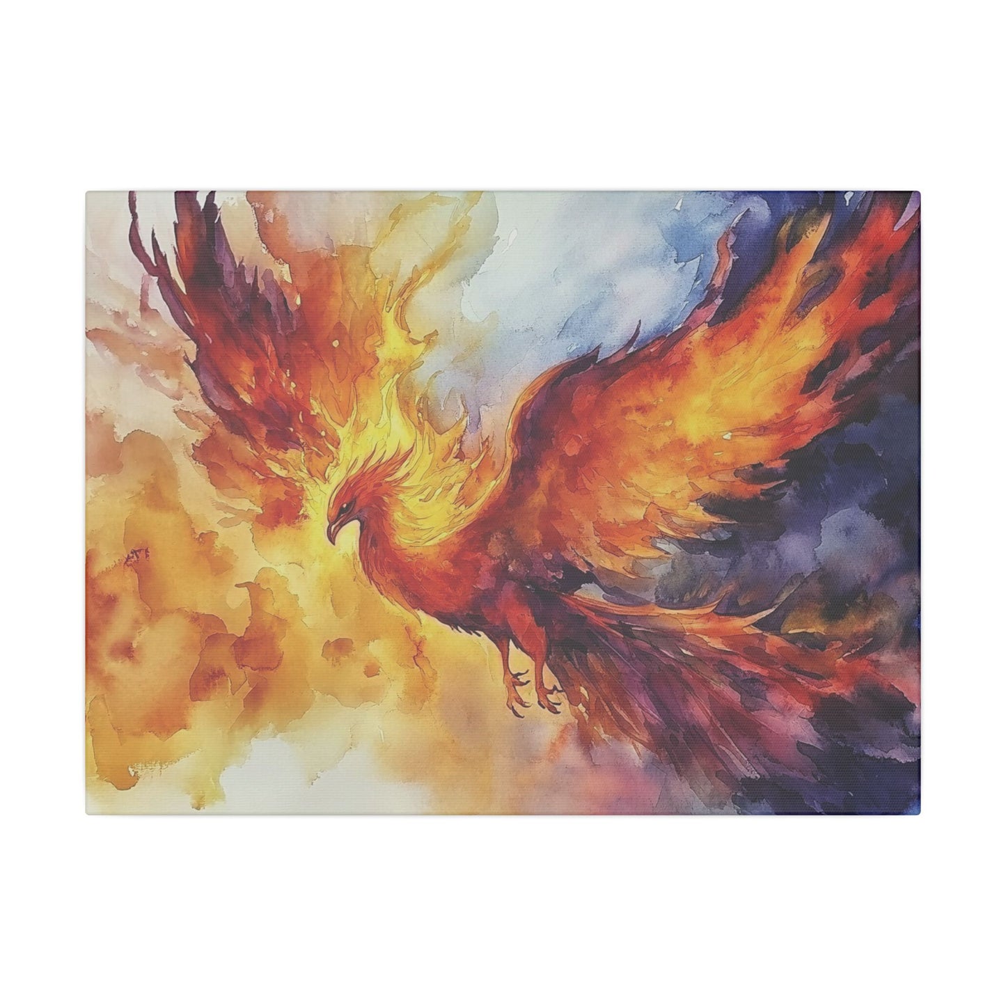 Phoenix Rising Matte Canvas