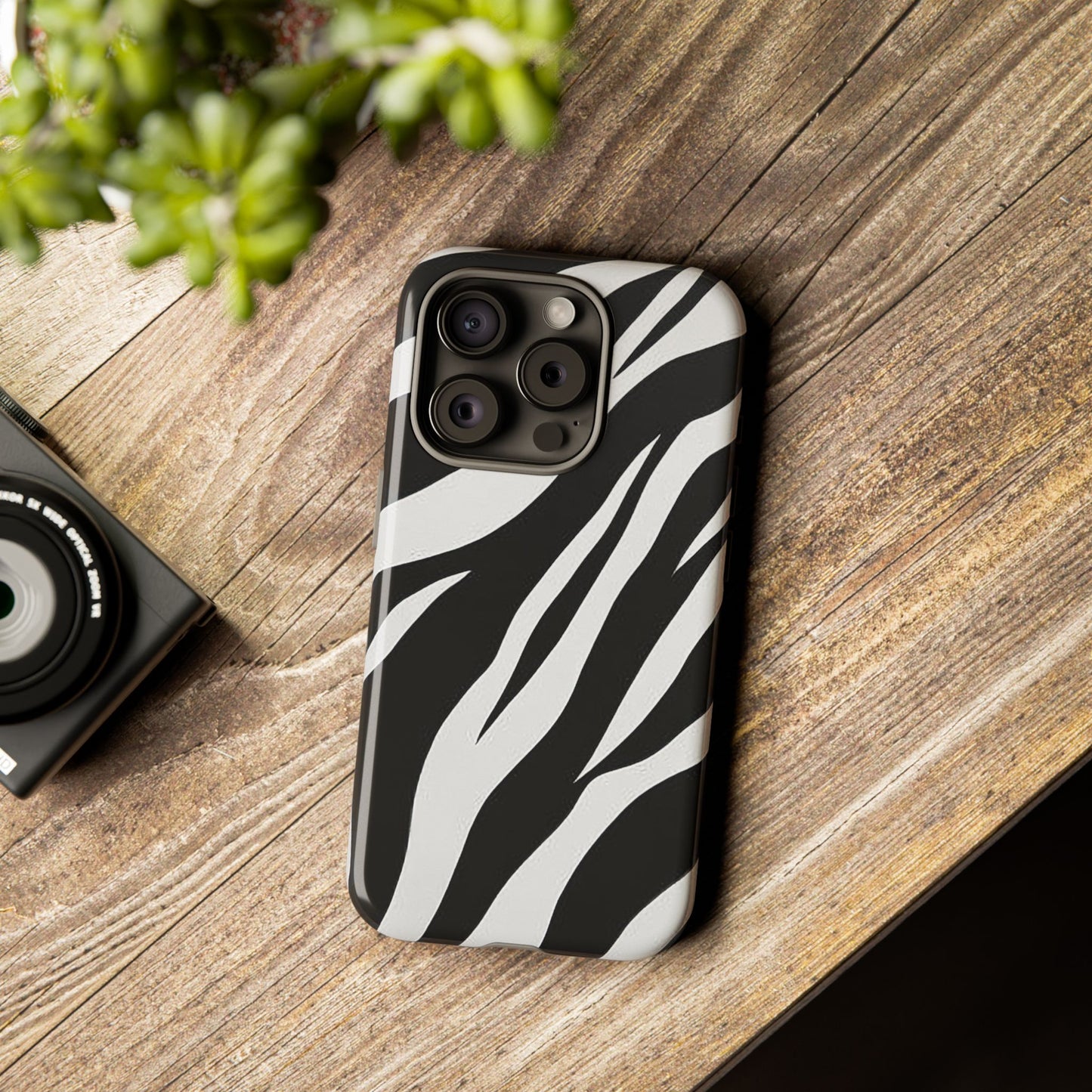 Bold Zebra Print Phone Case