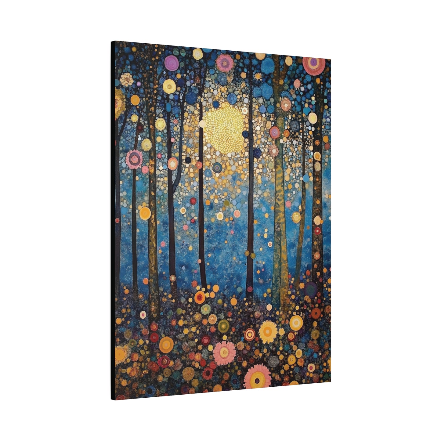 Moonlit Whimsy Mystical Forest Art Print