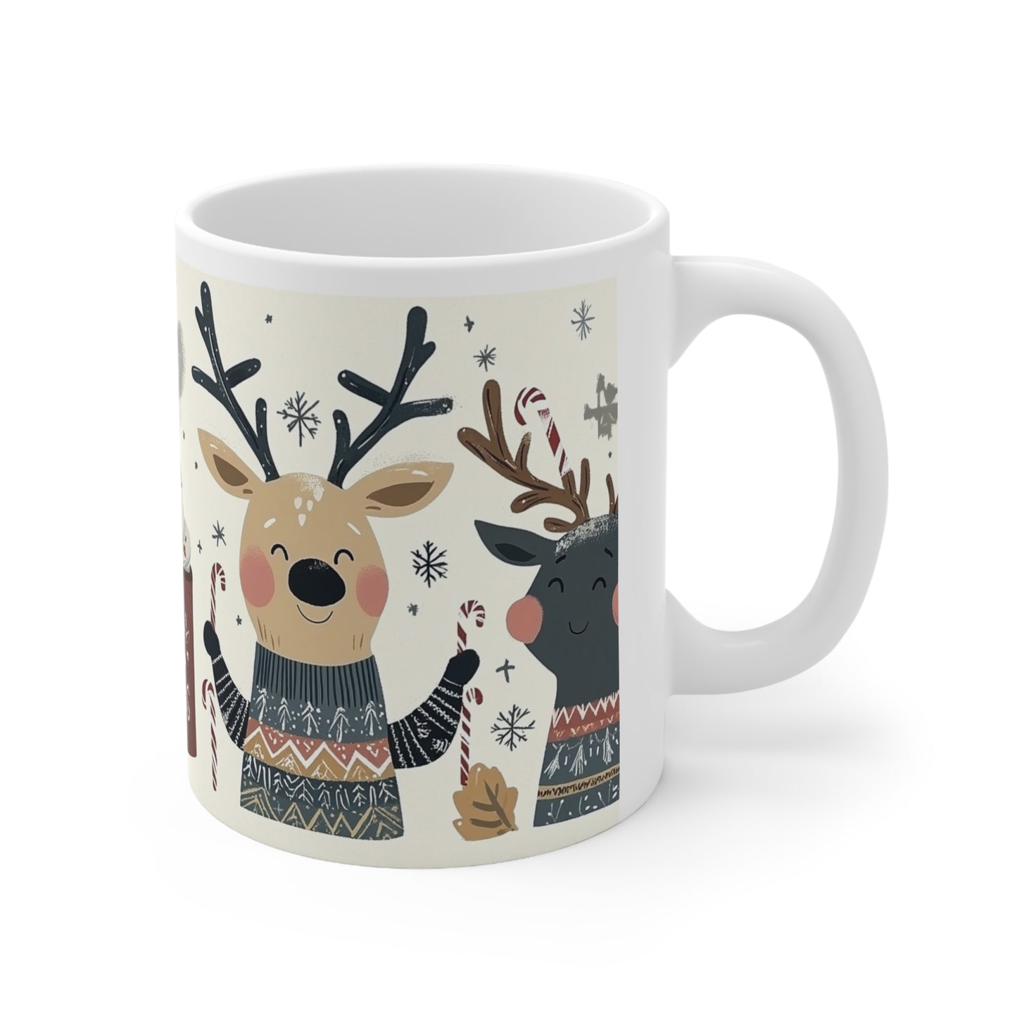 Festive Friends Holiday Reindeer Mug