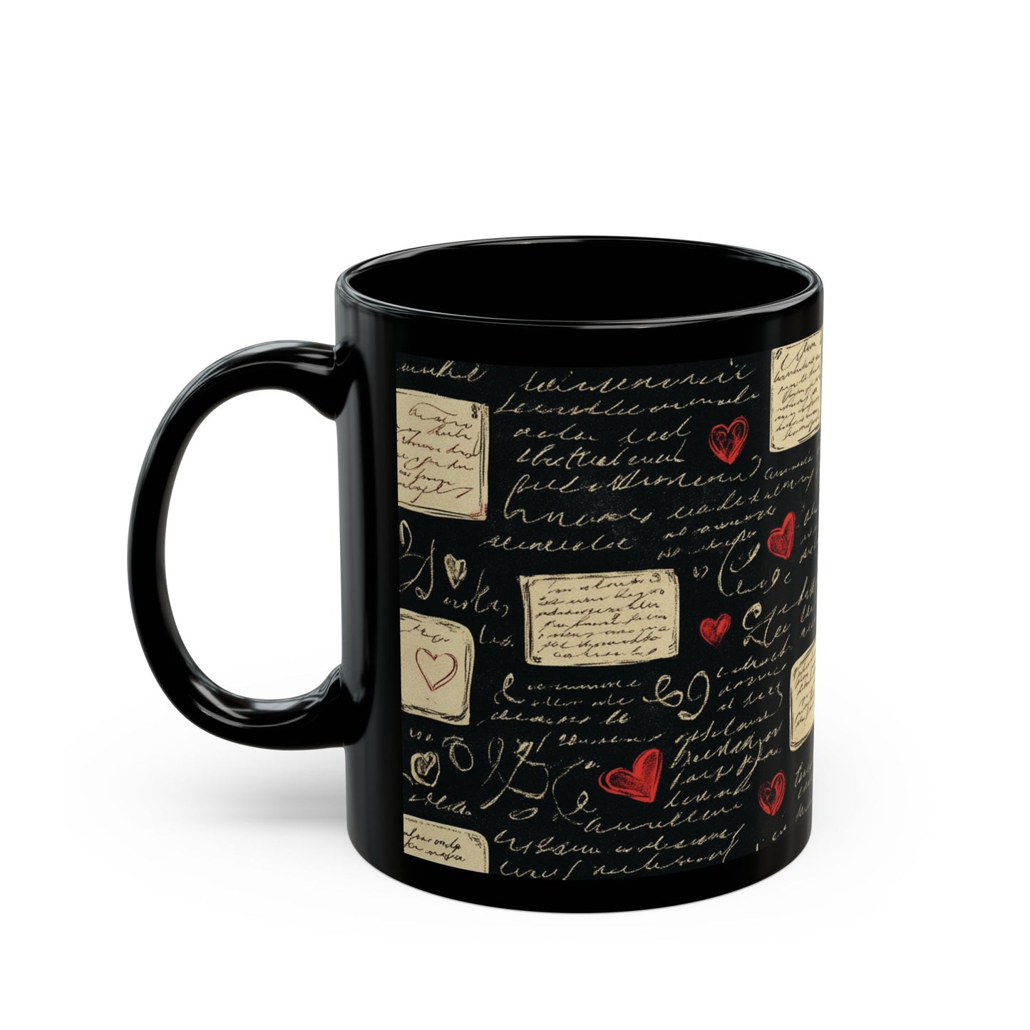 Vintage Love Letters Mug