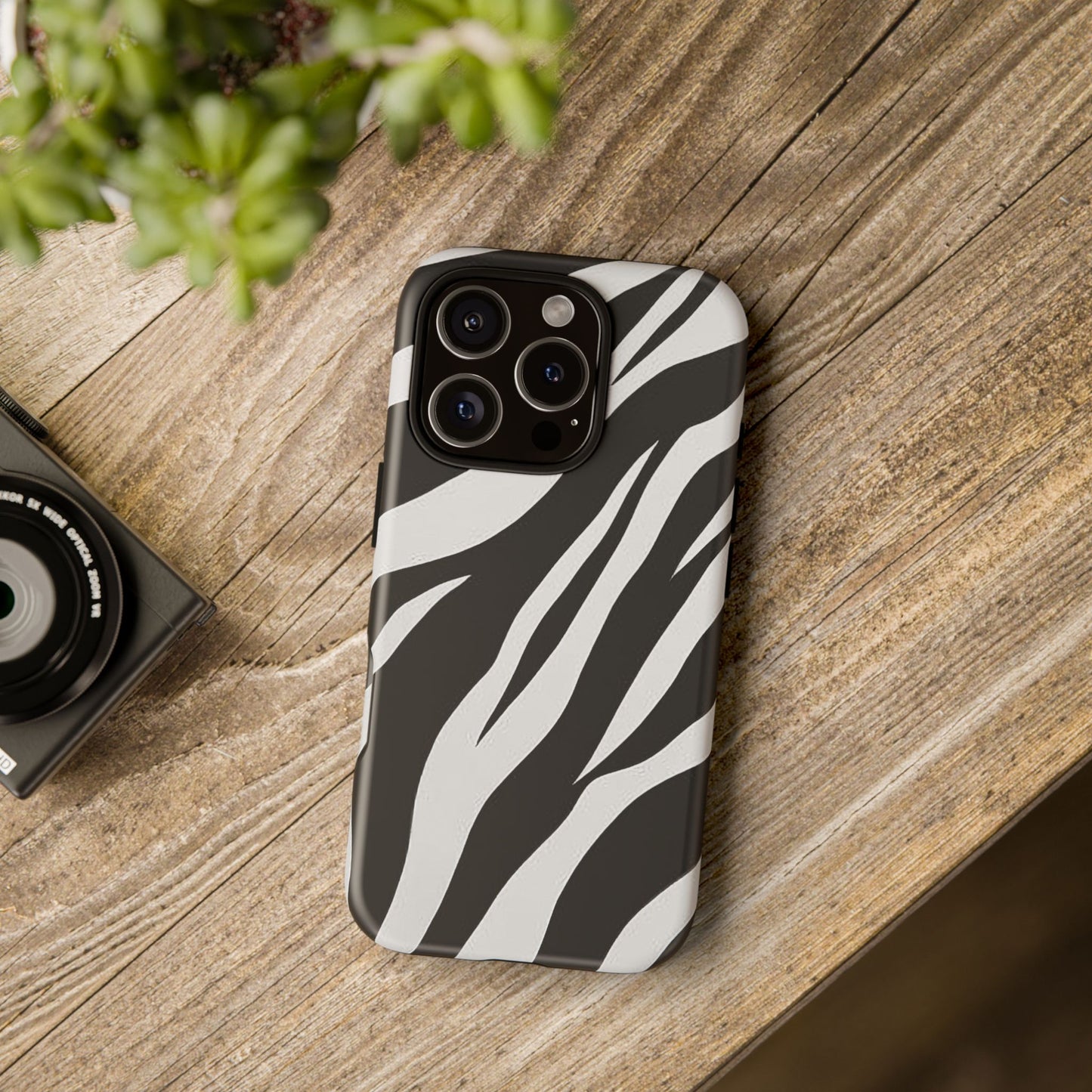 Bold Zebra Print Phone Case