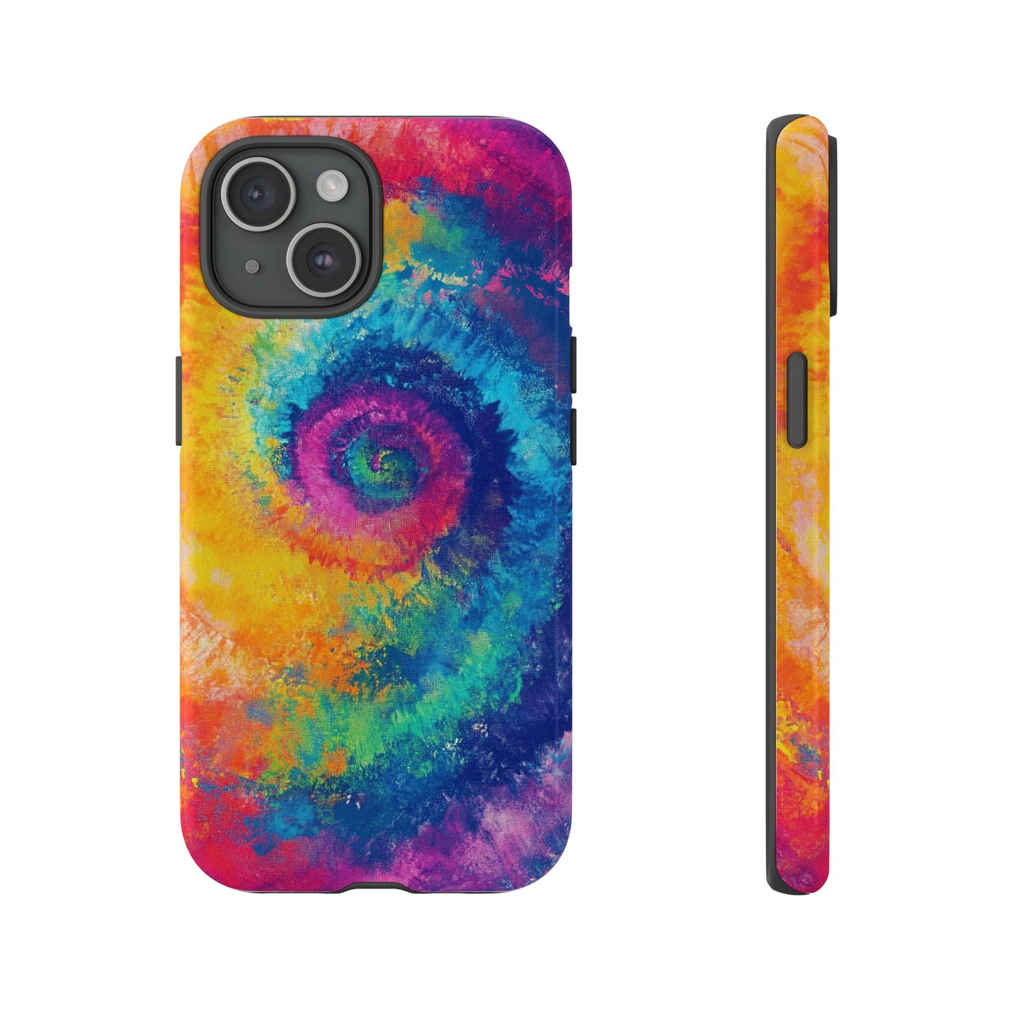 Psychedelic Tie-Dye Swirl Tough Phone Case