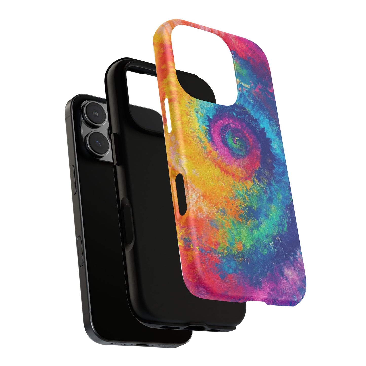 Psychedelic Tie-Dye Swirl Tough Phone Case