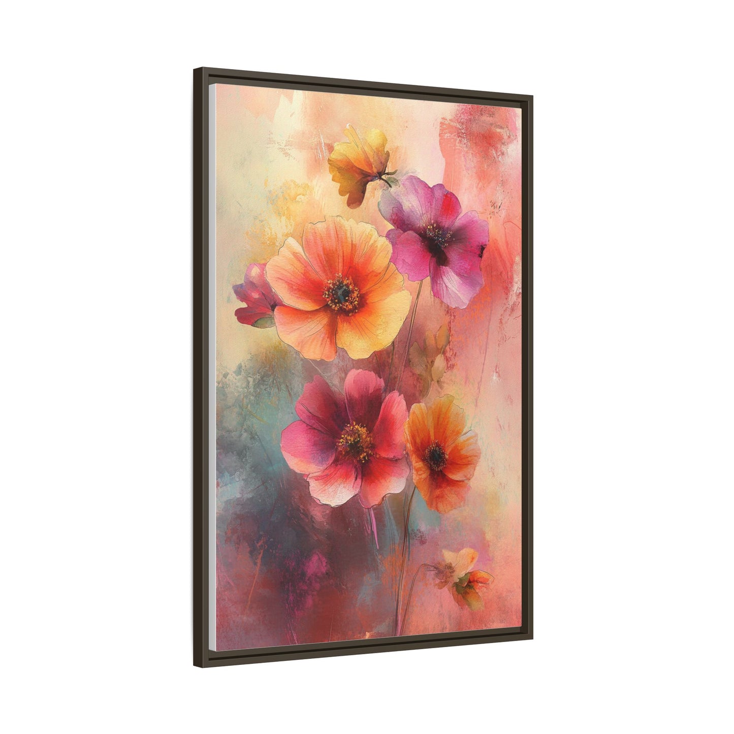 Garden Bliss Watercolor Floral Art Print