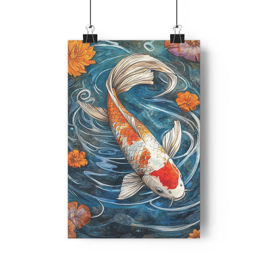 Flow of Serenity Canvas Art