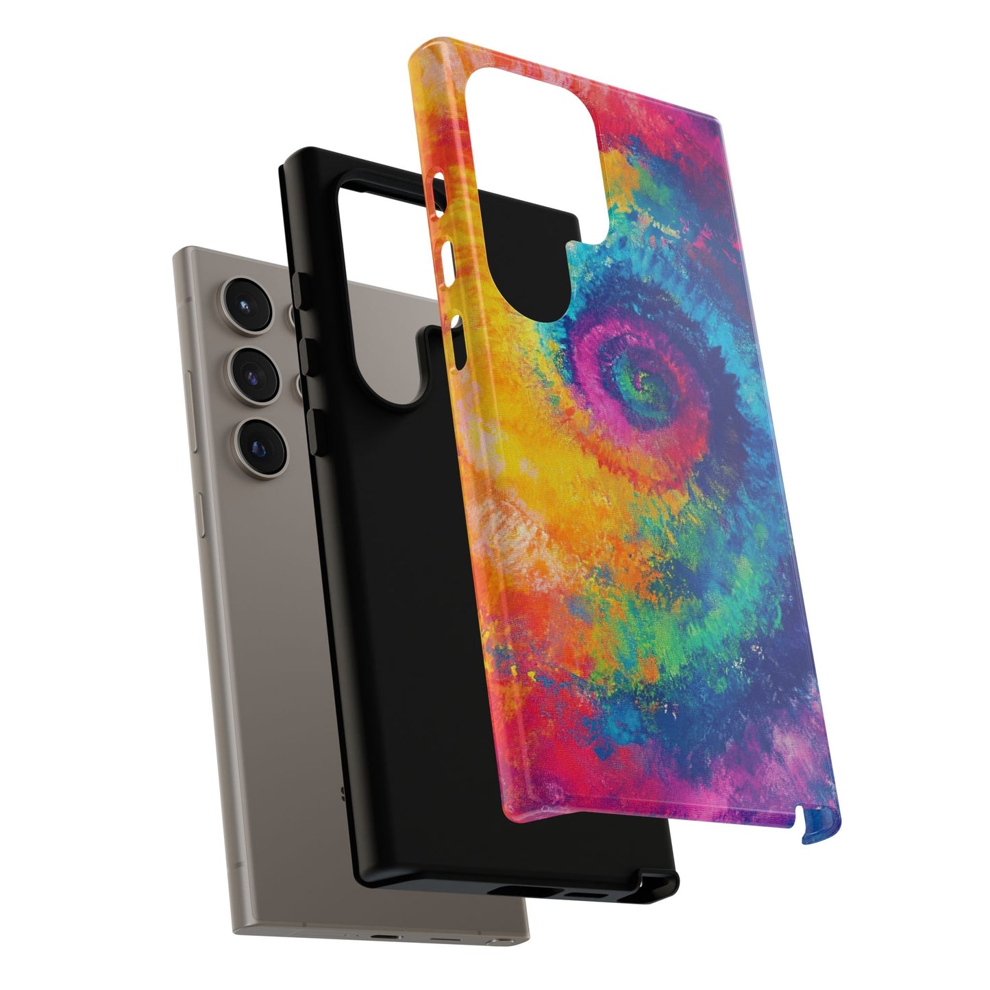 Psychedelic Tie-Dye Swirl Tough Phone Case