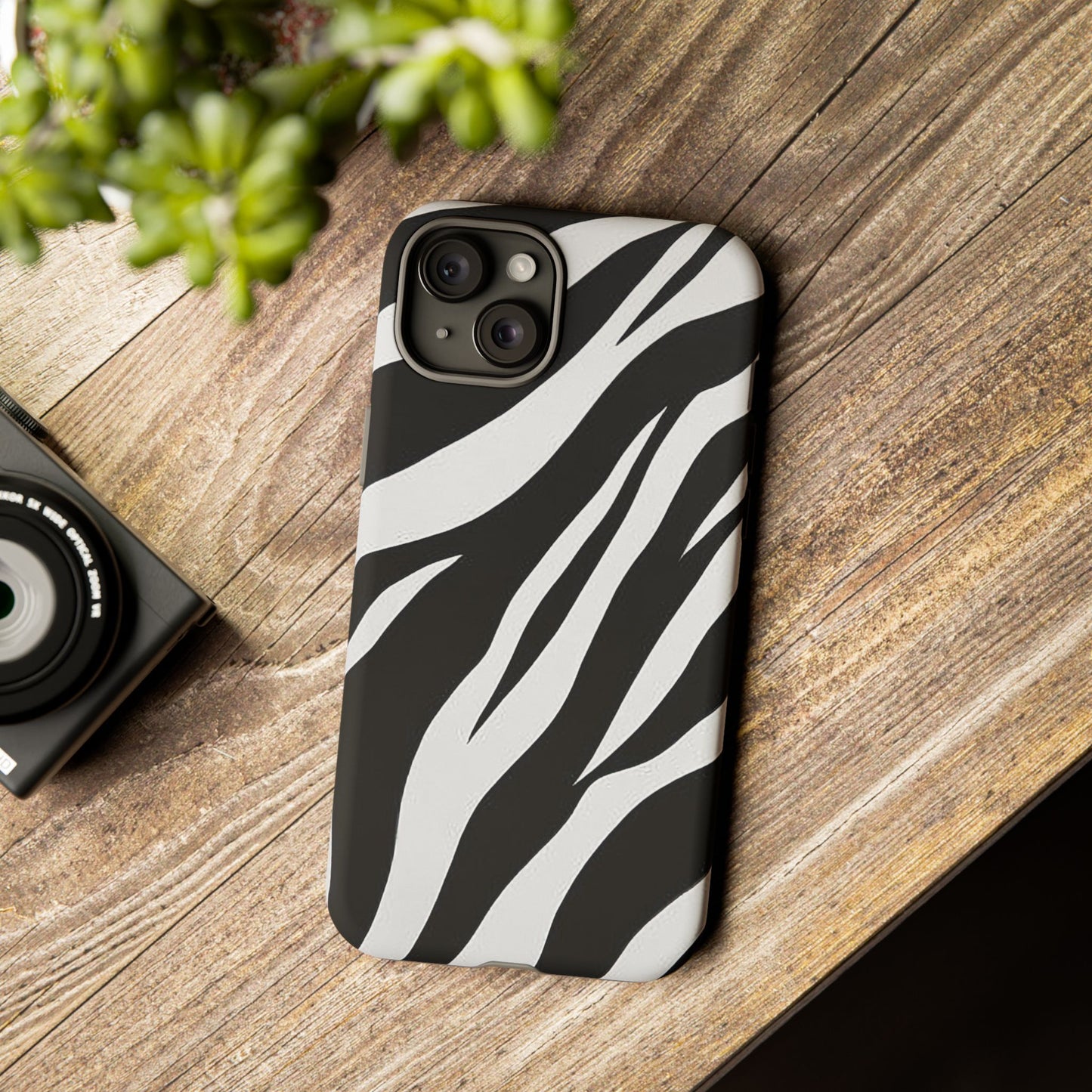 Bold Zebra Print Phone Case