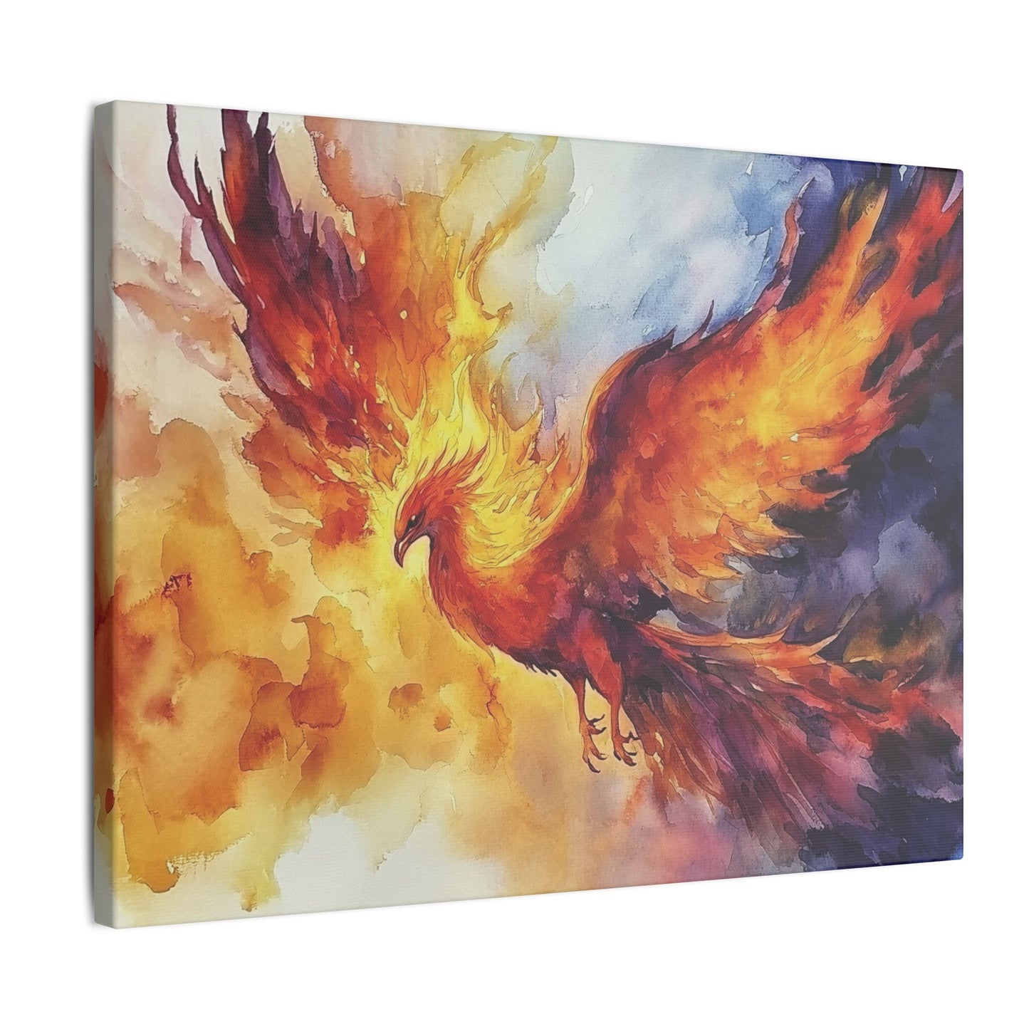 Phoenix Rising Matte Canvas