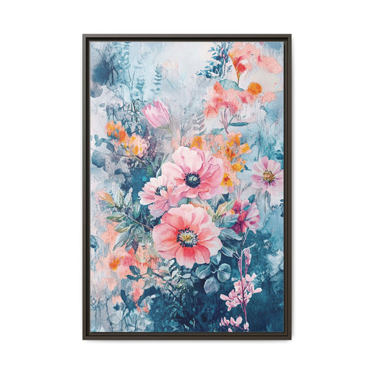 Petals in Harmony Wall Art Canvas