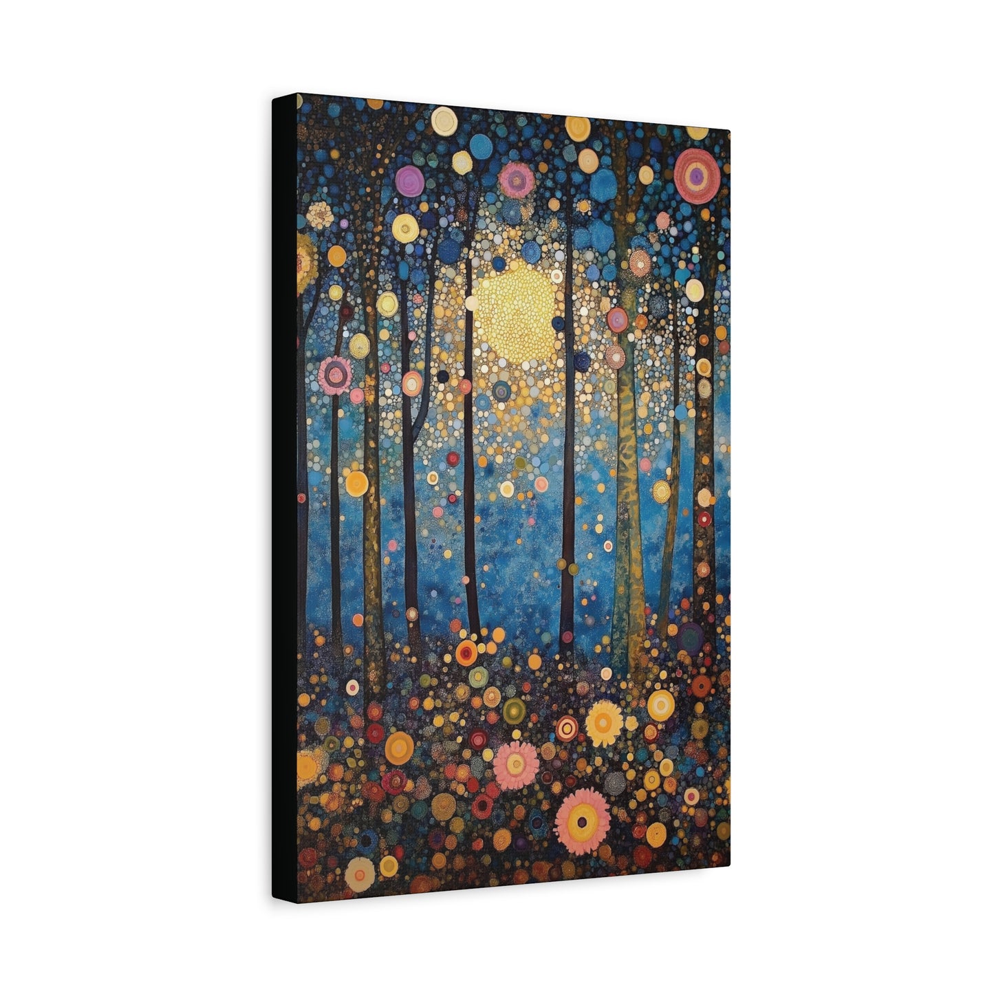 Moonlit Whimsy Mystical Forest Art Print