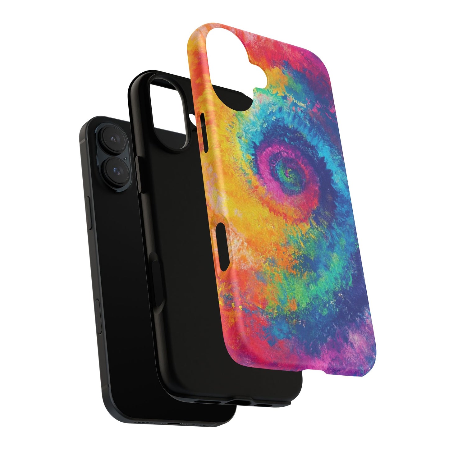 Psychedelic Tie-Dye Swirl Tough Phone Case