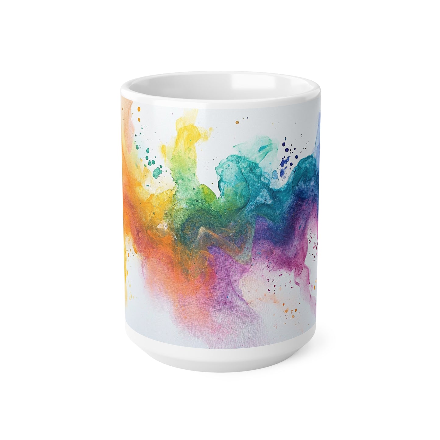 Splash of Colour Abstract Art Mug