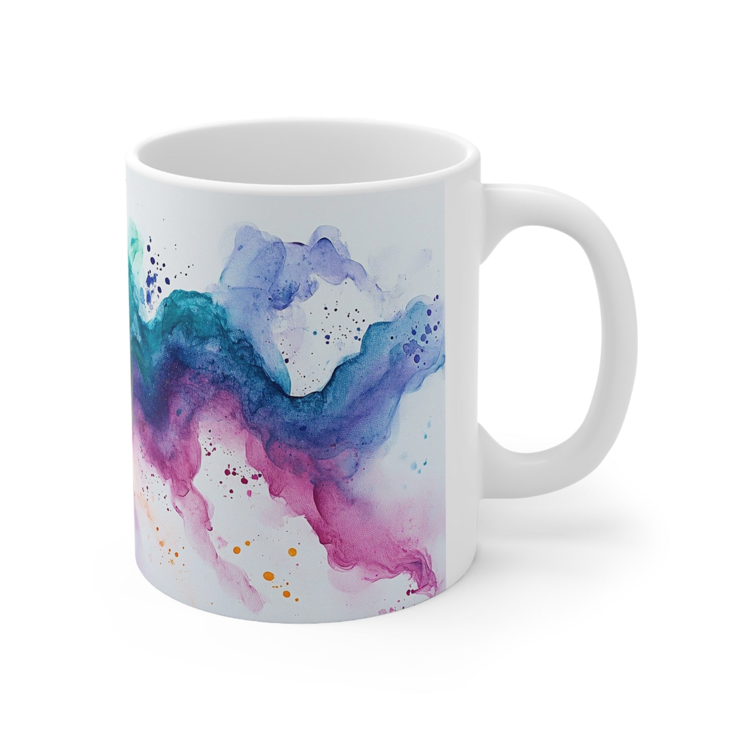 Splash of Colour Abstract Art Mug