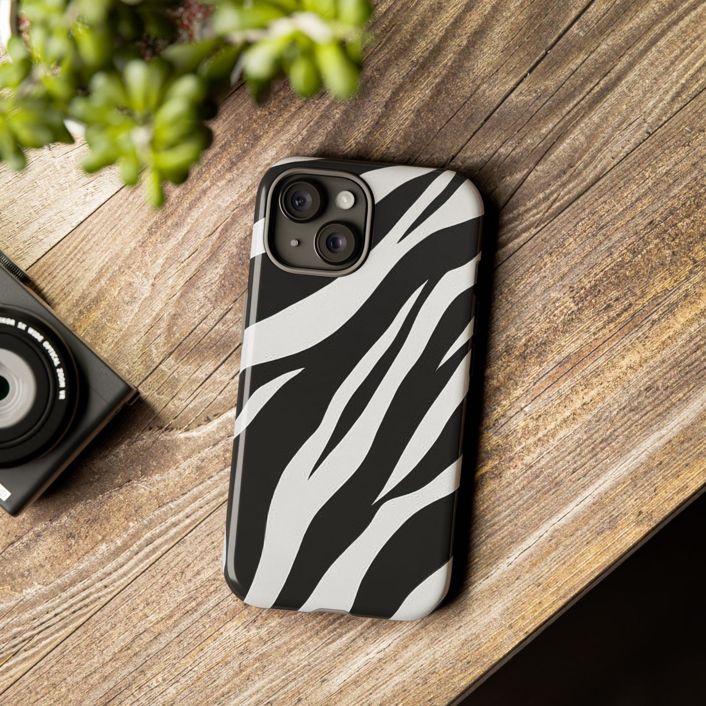 Bold Zebra Print Phone Case