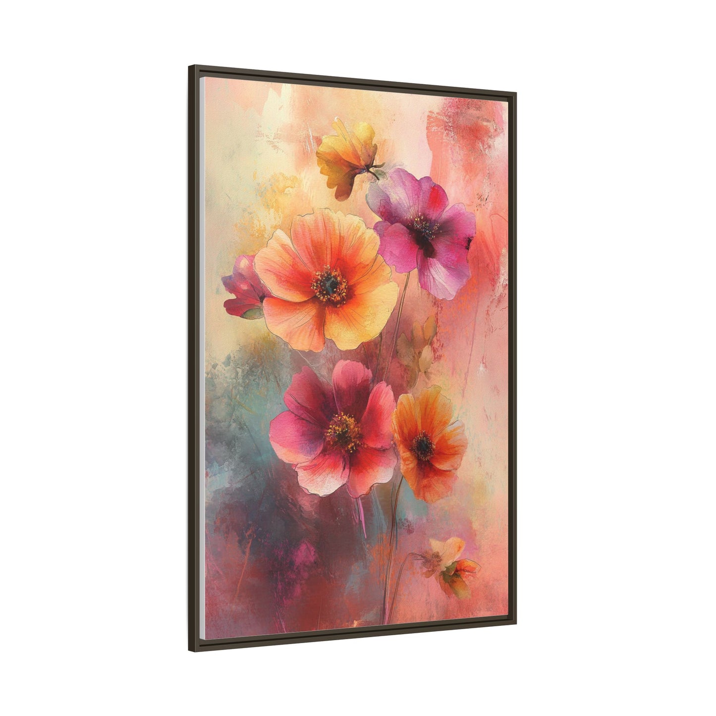 Garden Bliss Watercolor Floral Art Print