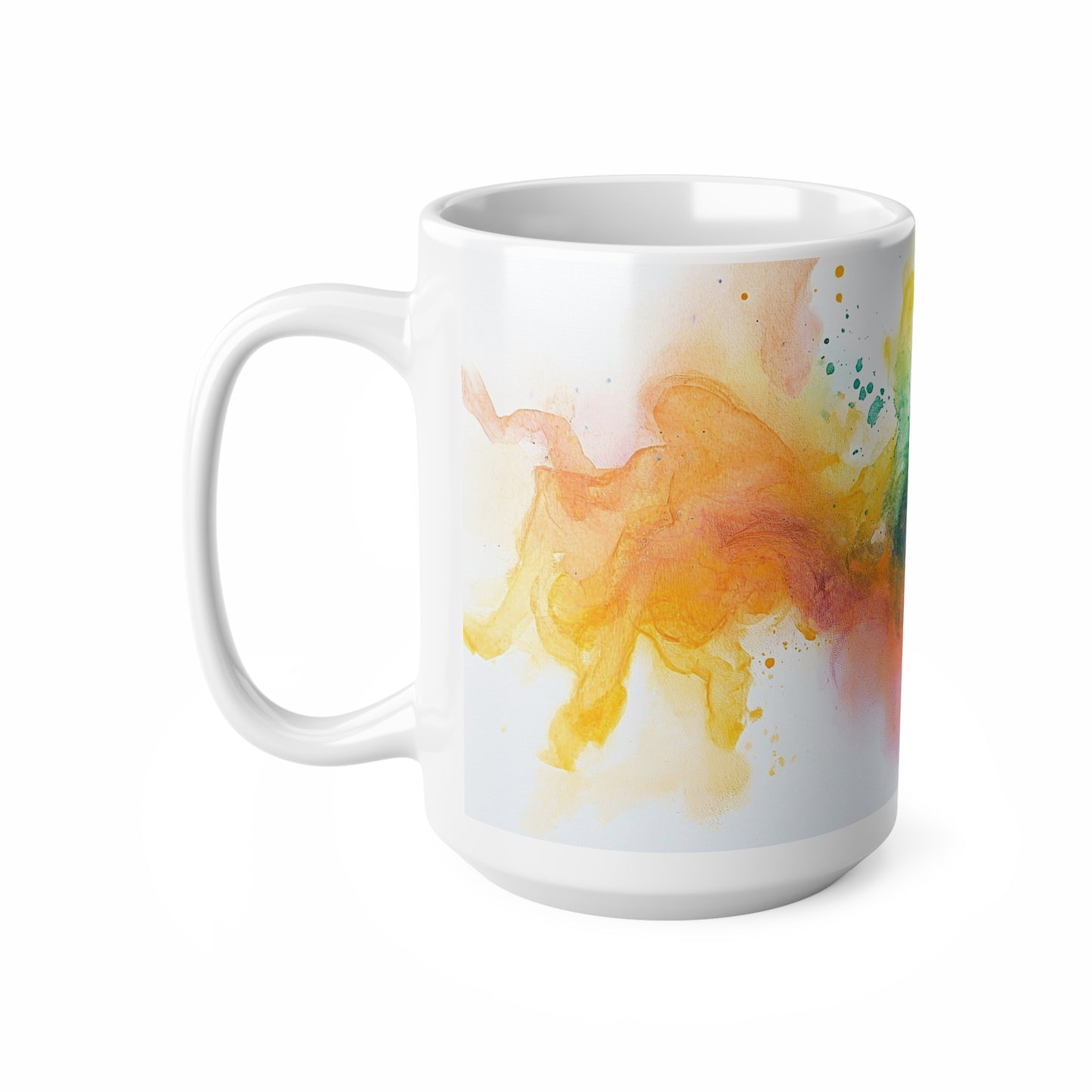 Splash of Colour Abstract Art Mug