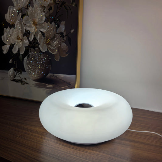 Table Lamp – Modern Donut Design, USB Plug, RGB Color Options for Living Room and Bedroom-3